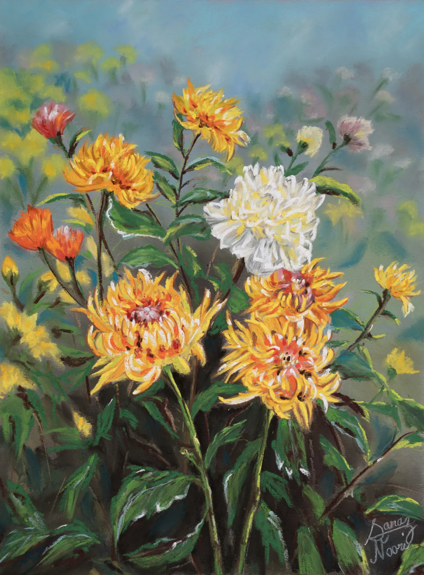 Golden Breaths of Autumn Standard Limited-Edition Print