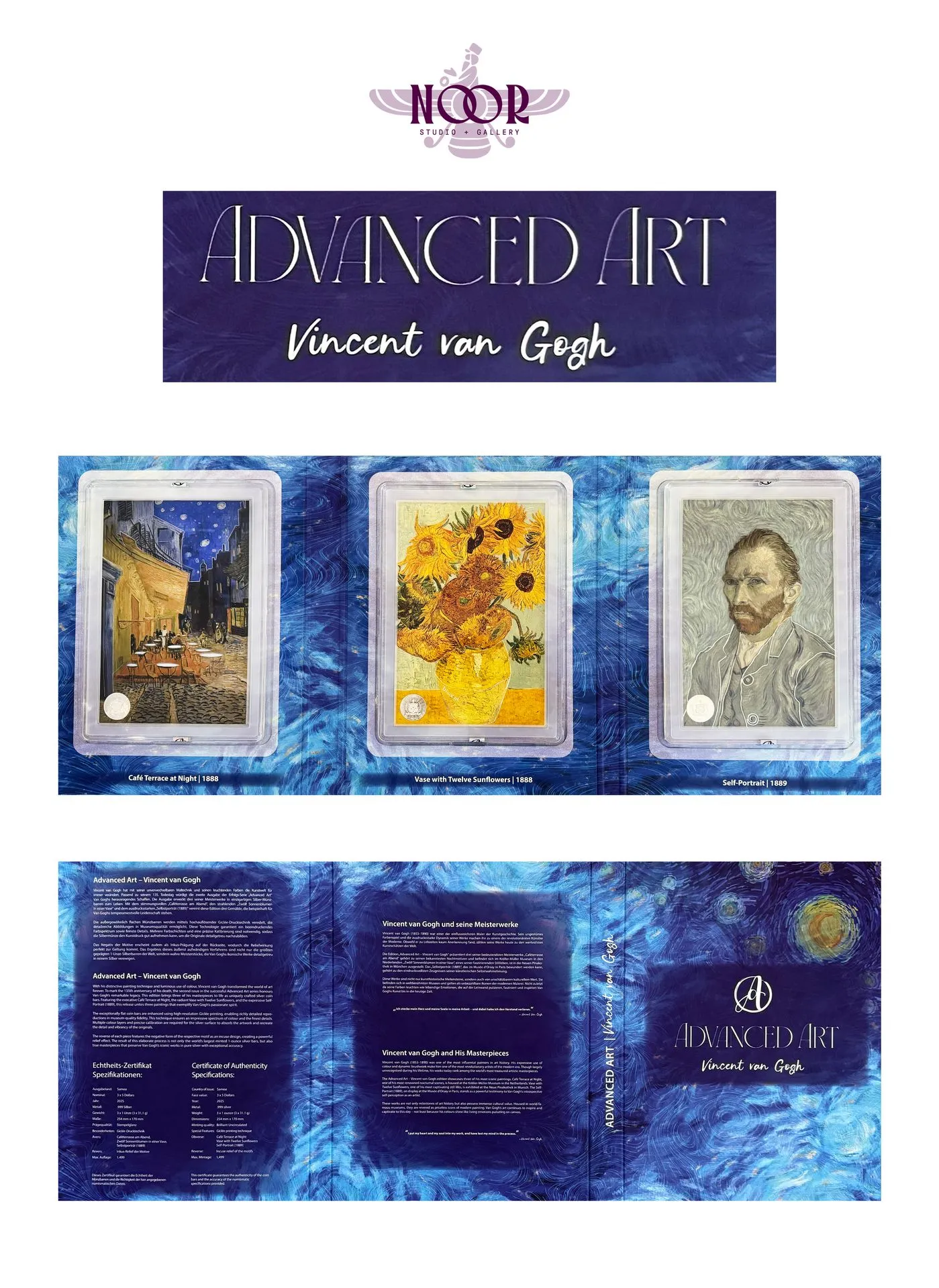 Advanced Art Vincent Van Gogh