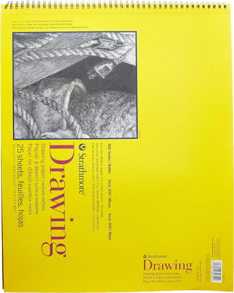 Strathmore 300 Series Drawing Pad - 14"x17"