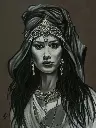Black And White Portrait