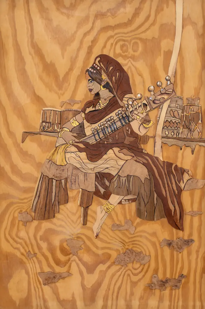 Enchanting Sitar Girl