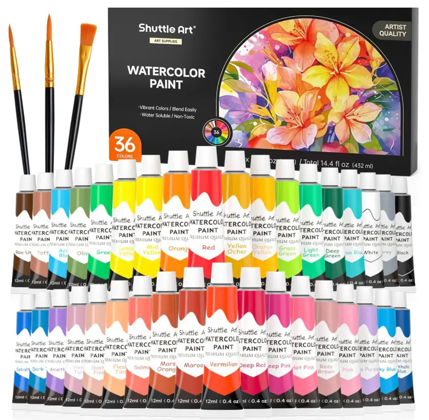 Kids Art Class Watercolor Set