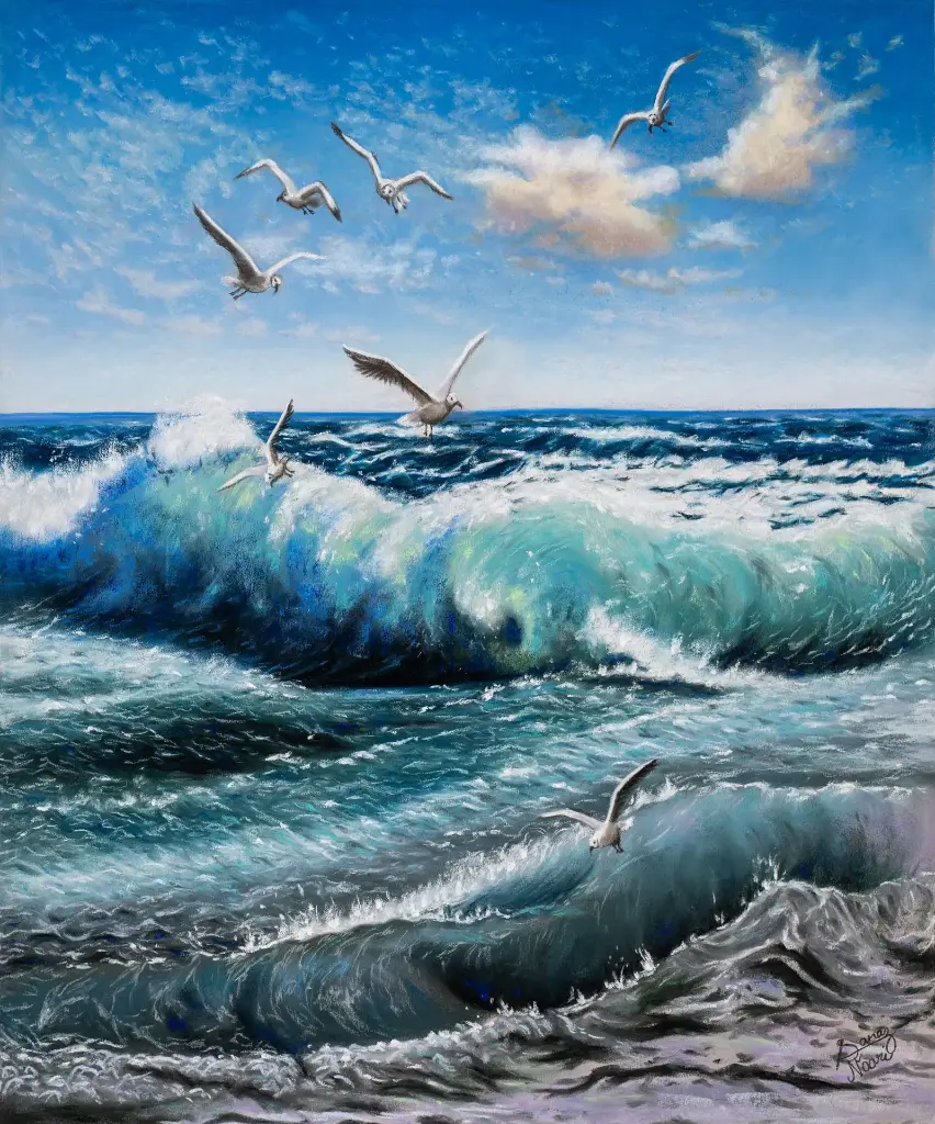 Sea And Seagulls