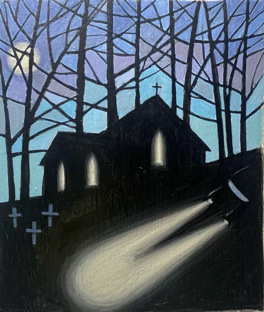 Church with Car