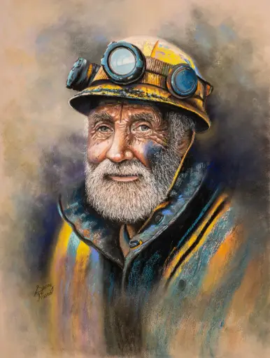 Mikey the Miner Standard Limited-Edition Print